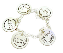 Load image into Gallery viewer, Personalized Name Charm Bracelet