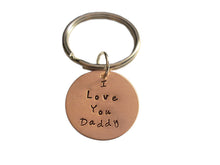Load image into Gallery viewer, Personalized Hand Stamped Keychain