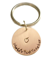 Load image into Gallery viewer, Personalized Hand Stamped Keychain