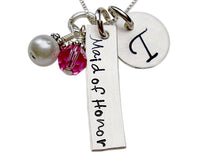 Load image into Gallery viewer, Personalized Maid of Honor Necklace