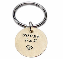 Load image into Gallery viewer, Personalized Hand Stamped Keychain