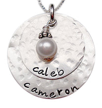 Load image into Gallery viewer, Personalized Textured Necklace
