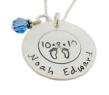 Load image into Gallery viewer, Personalized Birth Details Necklace