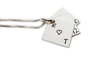 Load image into Gallery viewer, Personalized Sterling Silver Book of Love Necklace
