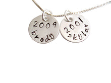 Load image into Gallery viewer, Personalized Family Details Necklace
