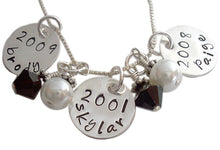 Load image into Gallery viewer, Personalized Family Details Necklace