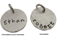 Load image into Gallery viewer, Personalized Hand Stamped Name Charm