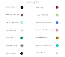 Load image into Gallery viewer, Birthstone Options for Personalized Angel in Heaven Necklace

