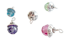 Load image into Gallery viewer, Personalized Hand Stamped Birthstone Ball Pendant