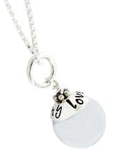 Load image into Gallery viewer, Hand Stamped Wedding Bouquet Pearl Charm