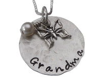 Load image into Gallery viewer, Personalized Butterfly Necklace