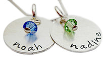 Load image into Gallery viewer, Personalized Name Drops Necklace