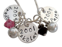 Load image into Gallery viewer, Personalized Family Details Necklace