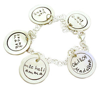 Load image into Gallery viewer, Personalized Name Charm Bracelet
