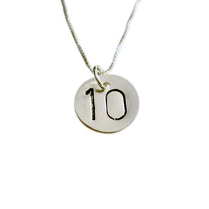 Personalized Lucky Number Necklace
