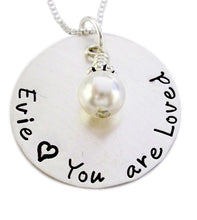 Load image into Gallery viewer, Personalized You are Loved Necklace
