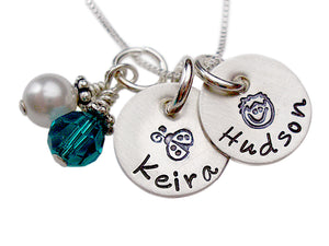 Personalized Name Design and Birthstone