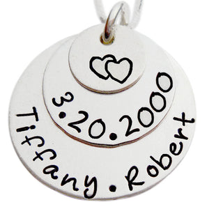 Personalized Stacked Family Necklace