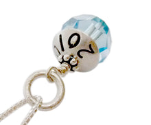 Load image into Gallery viewer, Single Birthstone Ball Necklace
