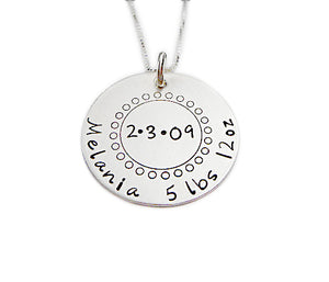 Personalized All the Details Necklace