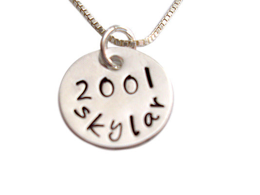 Personalized Family Details Necklace