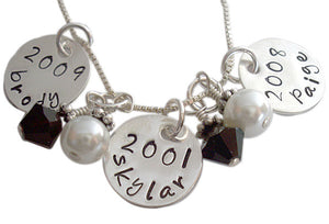 Personalized Family Details Necklace