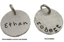 Load image into Gallery viewer, Personalized Hand Stamped Name Charm
