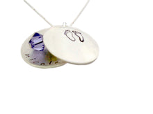 Load image into Gallery viewer, Personalized Hand Stamped Design Locket
