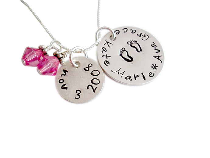 Personalized Twins Necklace