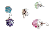 Load image into Gallery viewer, Personalized Hand Stamped Birthstone Ball Pendant
