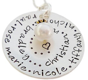 Personalized All in the Family Necklace