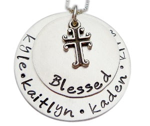 Personalized Blessed Stacked Necklace