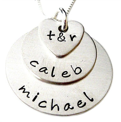 Stacked Personalized Family Necklace
