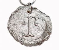 Personalized Fine Silver Initial Necklace