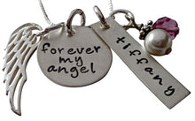 Load image into Gallery viewer, Personalized Forever My Angel Necklace
