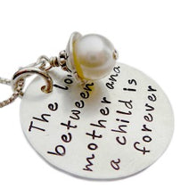 Load image into Gallery viewer, Personalized Love between a Mother and a Child Necklace
