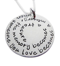 Personalized Quote or Phrase Necklace
