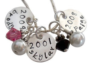 Personalized Family Details Necklace