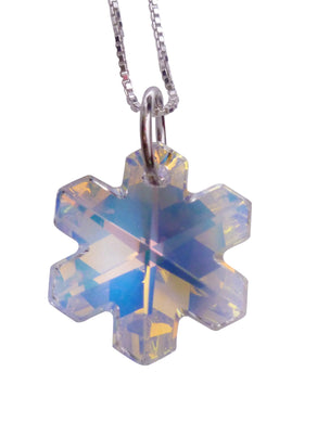 Swarovski Crystal Snowflake Necklace